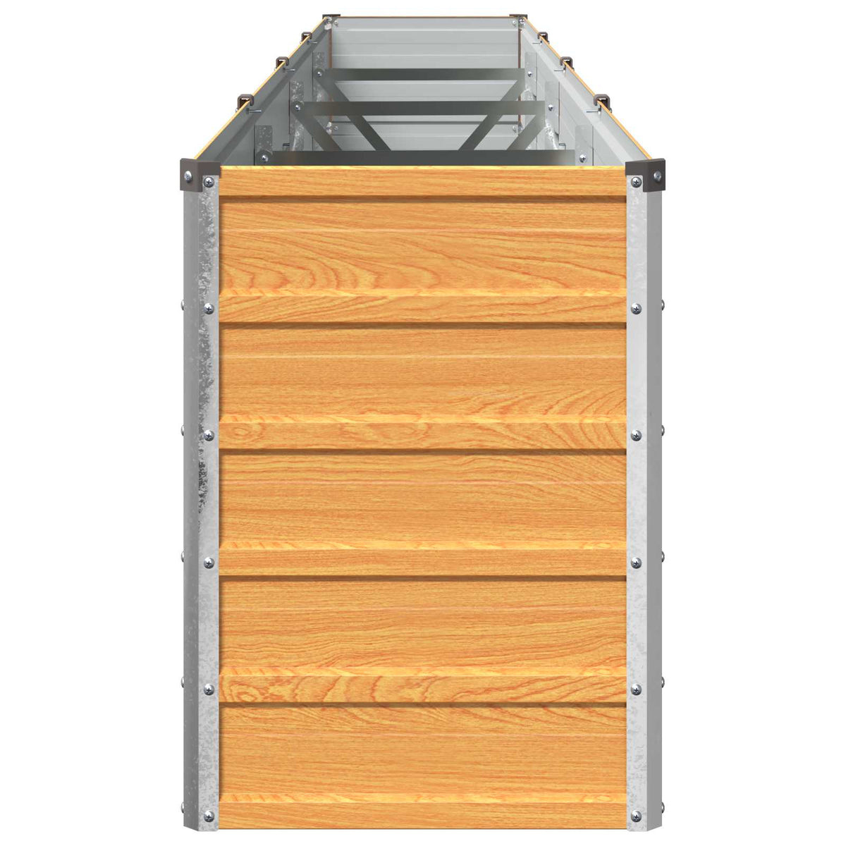 Verhoogd Tuinbed Naturel 320 x 40 x 55 cm koudgewalst staal