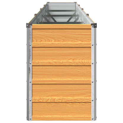Verhoogd Tuinbed Naturel 320 x 40 x 55 cm koudgewalst staal