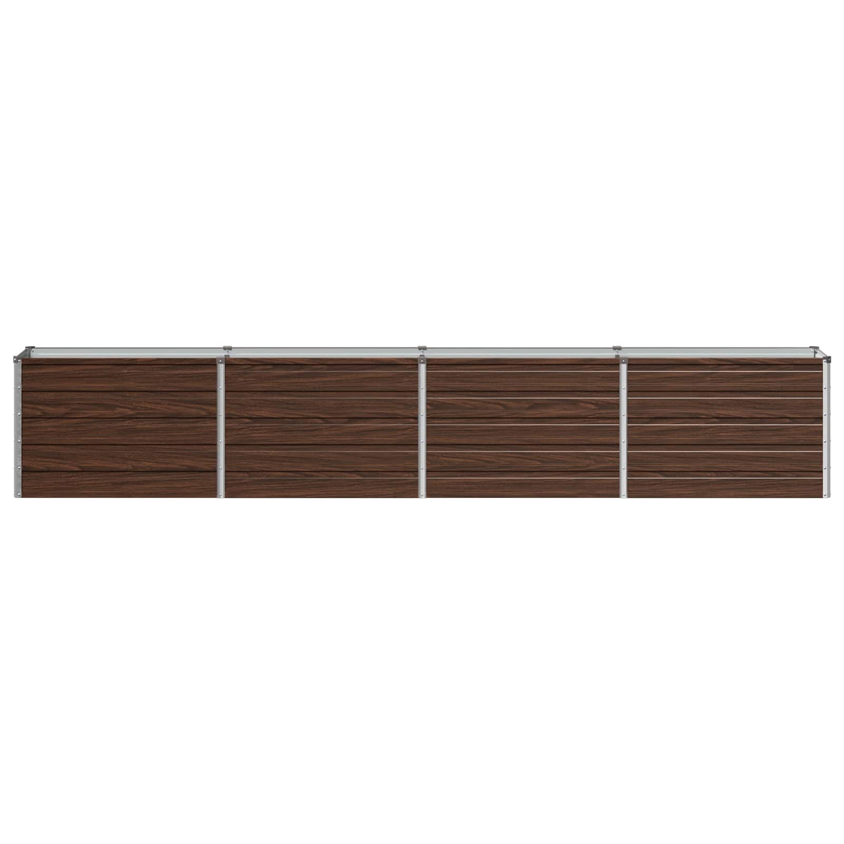 Verhoogd Tuinbed Zwart 320 x 40 x 55 cm koudgewalst staal