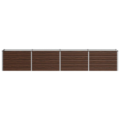 Verhoogd Tuinbed Zwart 320 x 40 x 55 cm koudgewalst staal