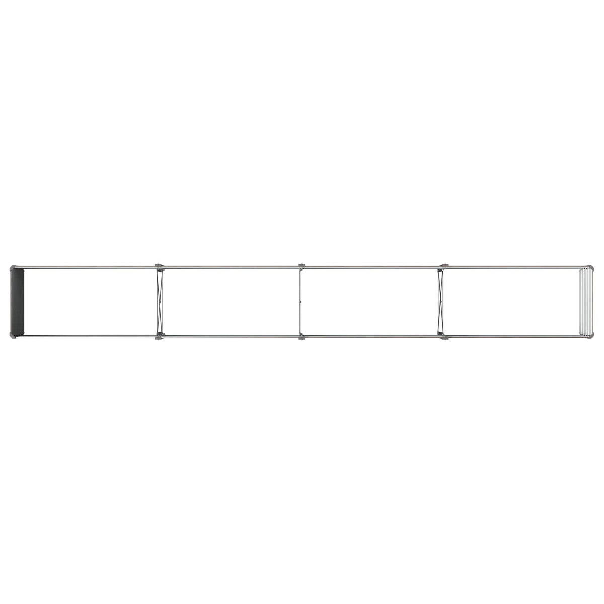 Verhoogd Tuinbed Zwart 320 x 40 x 55 cm koudgewalst staal