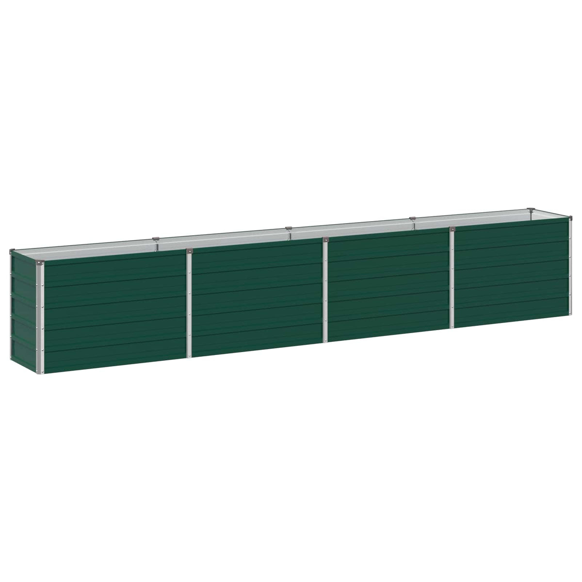Verhoogd Tuinbed Groen 320 x 40 x 55 cm koudgewalst stalen