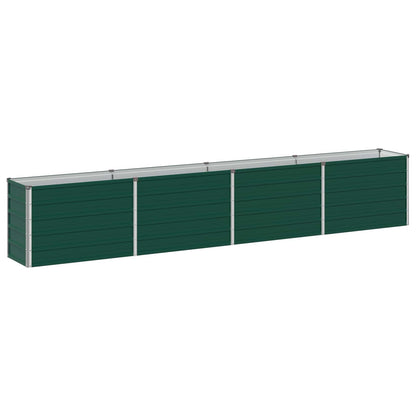 Verhoogd Tuinbed Groen 320 x 40 x 55 cm koudgewalst stalen
