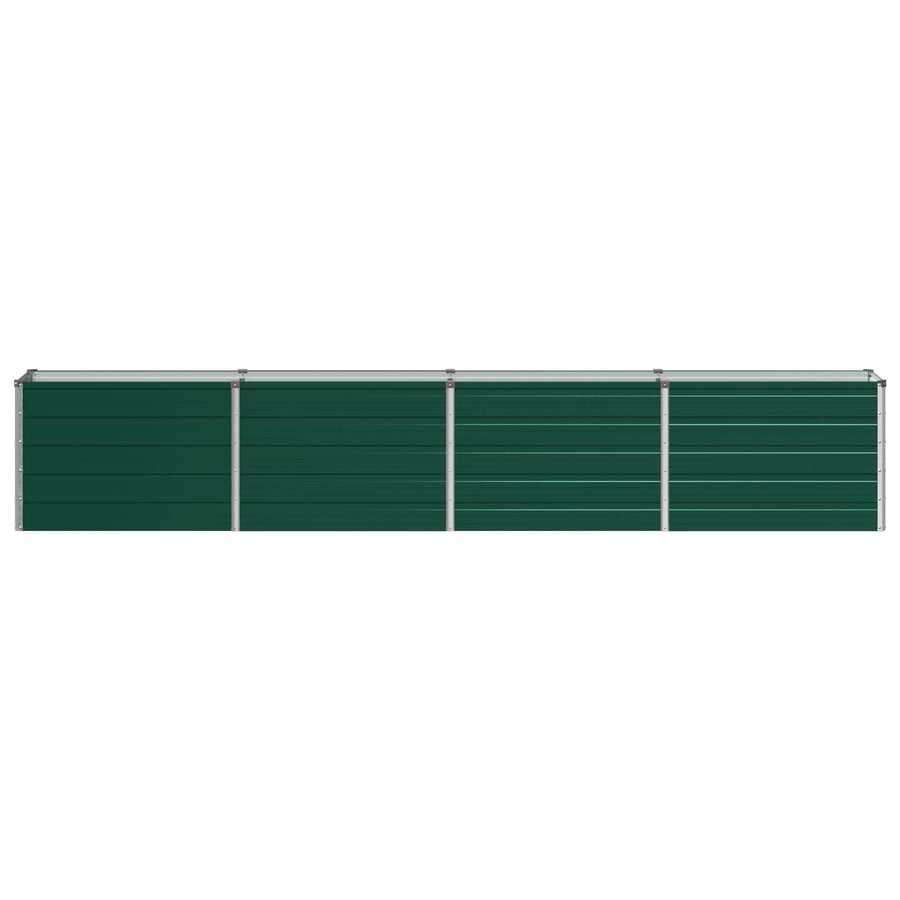 Verhoogd Tuinbed Groen 320 x 40 x 55 cm koudgewalst stalen