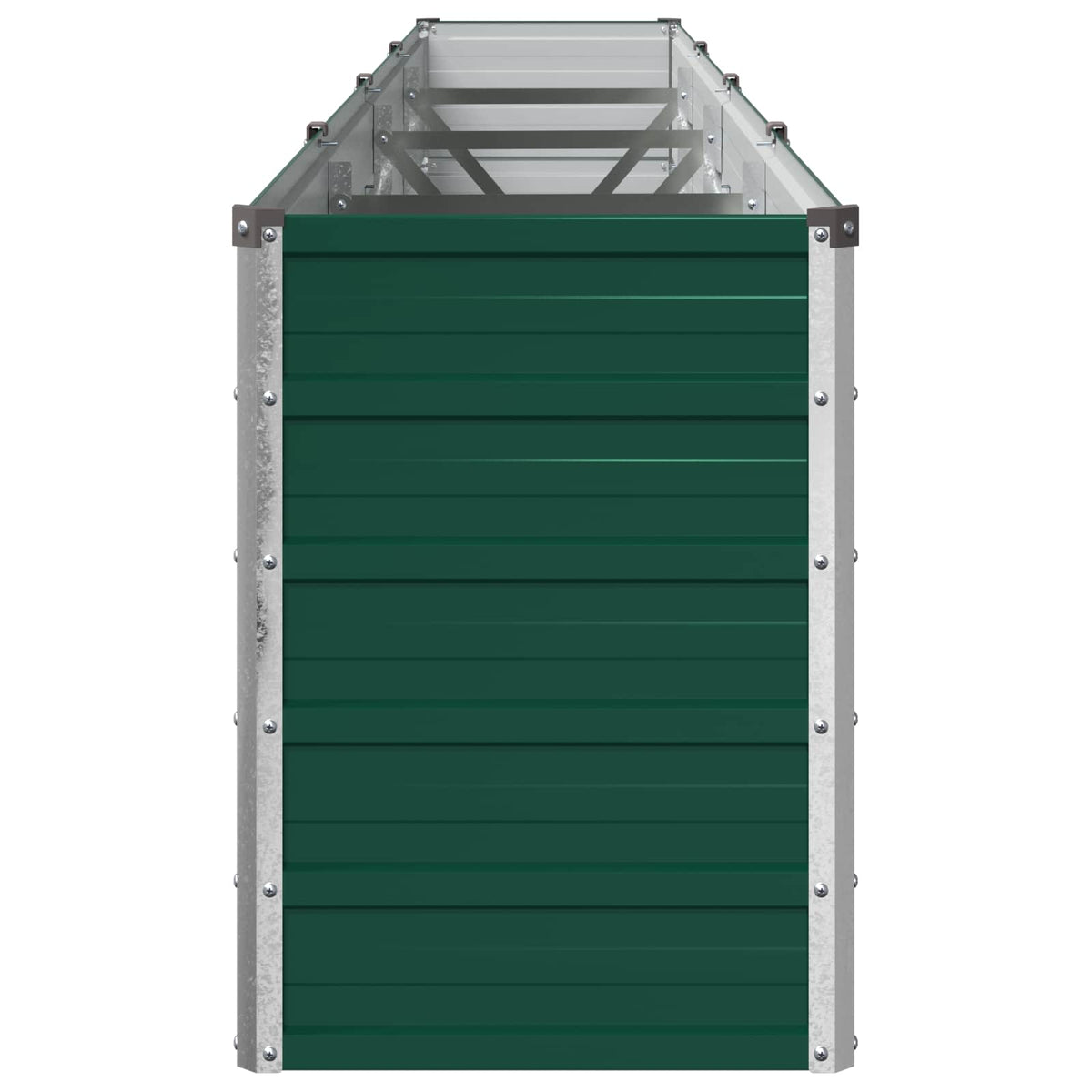 Verhoogd Tuinbed Groen 320 x 40 x 55 cm koudgewalst stalen