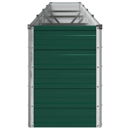 Verhoogd Tuinbed Groen 320 x 40 x 55 cm koudgewalst stalen