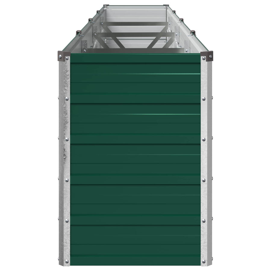 Verhoogd Tuinbed Groen 320 x 40 x 55 cm koudgewalst stalen