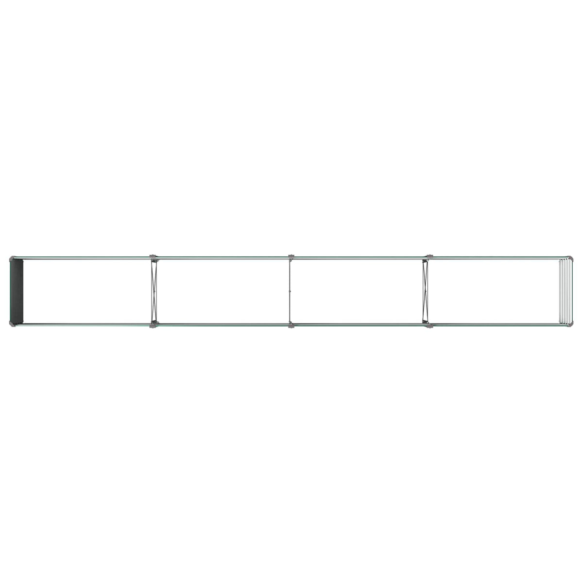Verhoogd Tuinbed Groen 320 x 40 x 55 cm koudgewalst stalen