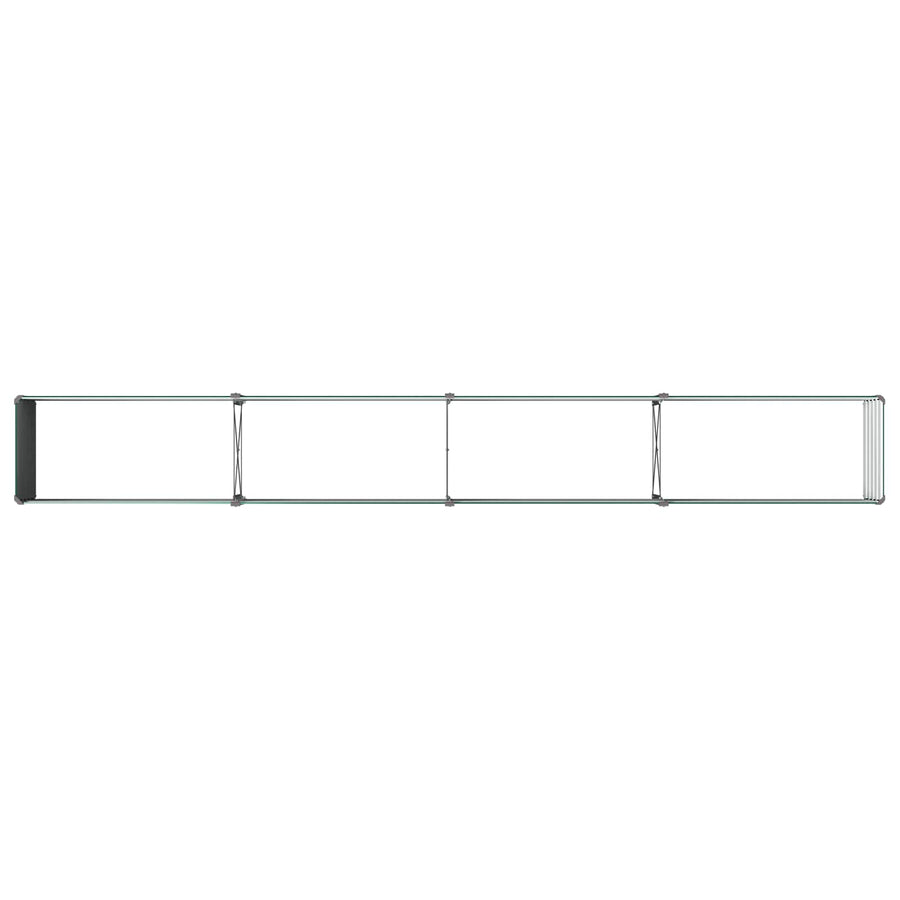 Verhoogd Tuinbed Groen 320 x 40 x 55 cm koudgewalst stalen