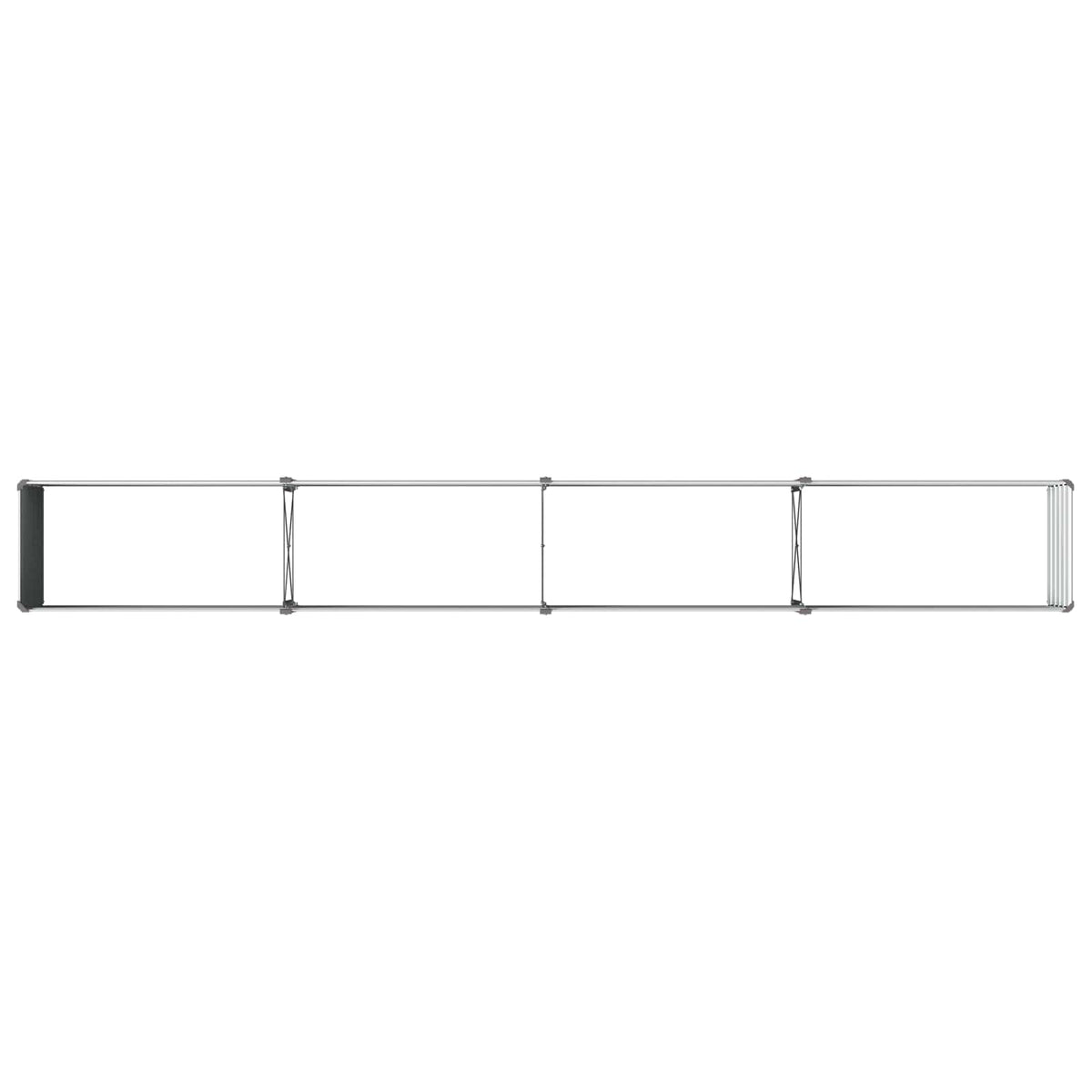Verhoogd Tuinbed Grijs 320 x 40 x 55 cm koudgewalst staal