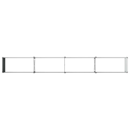 Verhoogd Tuinbed Grijs 320 x 40 x 55 cm koudgewalst staal