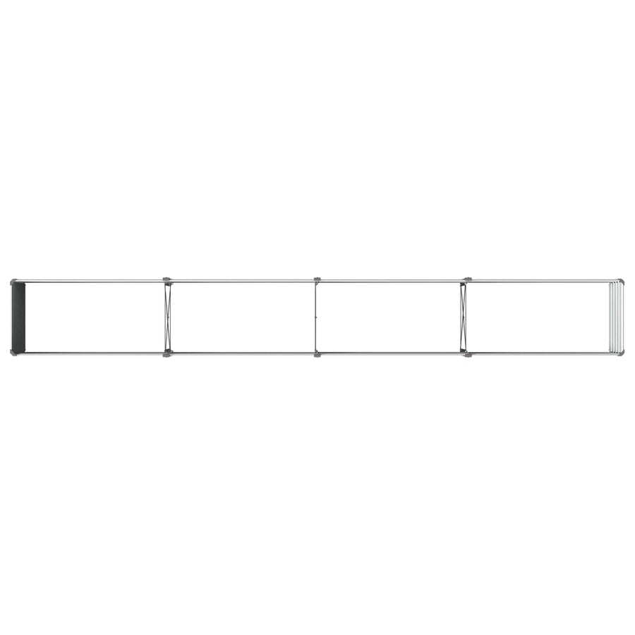 Verhoogd Tuinbed Grijs 320 x 40 x 55 cm koudgewalst staal