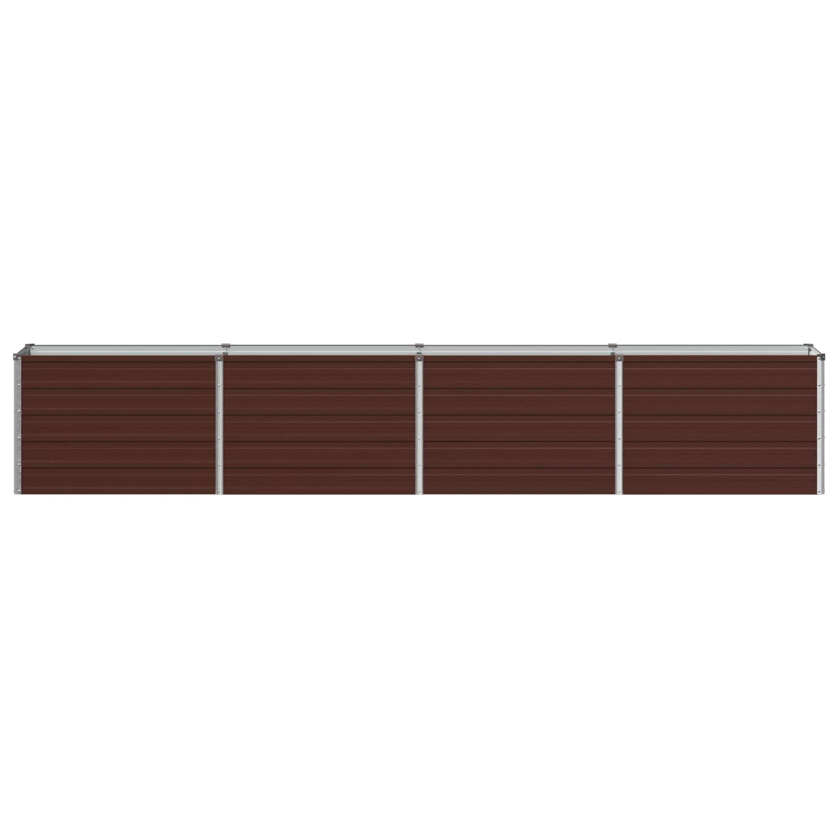 Verhoogd Tuinbed Bruin 320 x 40 x 55 cm koudgewalst staal