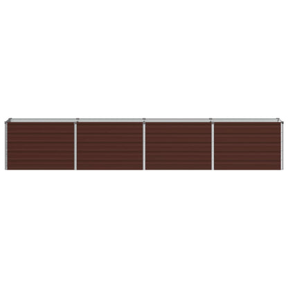 Verhoogd Tuinbed Bruin 320 x 40 x 55 cm koudgewalst staal