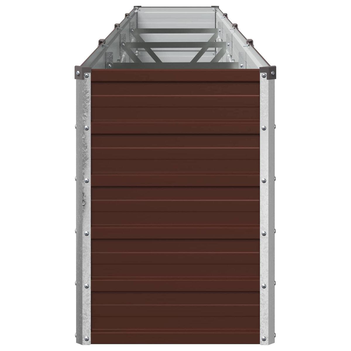 Verhoogd Tuinbed Bruin 320 x 40 x 55 cm koudgewalst staal