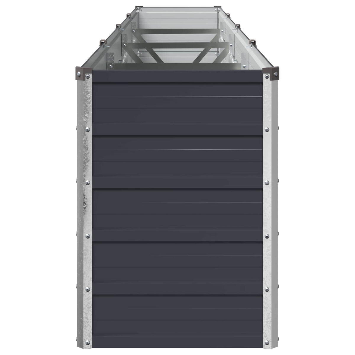 Verhoogd Tuinbed Antracietkleurig 320 x 40 x 55 cm