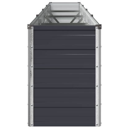 Verhoogd Tuinbed Antracietkleurig 320 x 40 x 55 cm