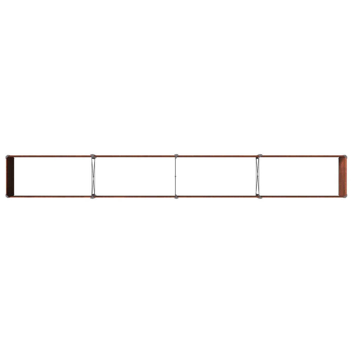 Verhoogd Tuinbed Roestig 320 x 40 x 55 cm corton