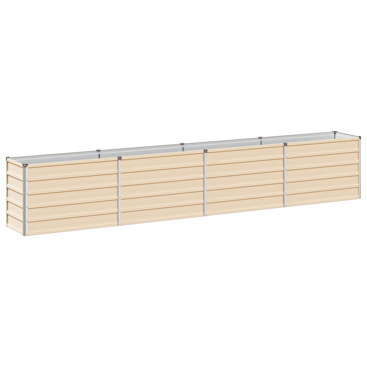 Verhoogd Tuinbed Ivoor 320 x 40 x 55 cm koudgewalst staal