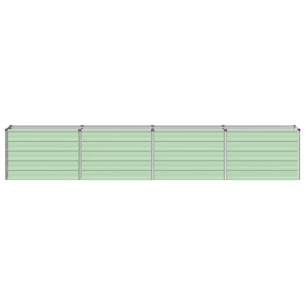 Verhoogd Tuinbed Pastelgroen 320 x 40 x 55 cm koudgewalst staal