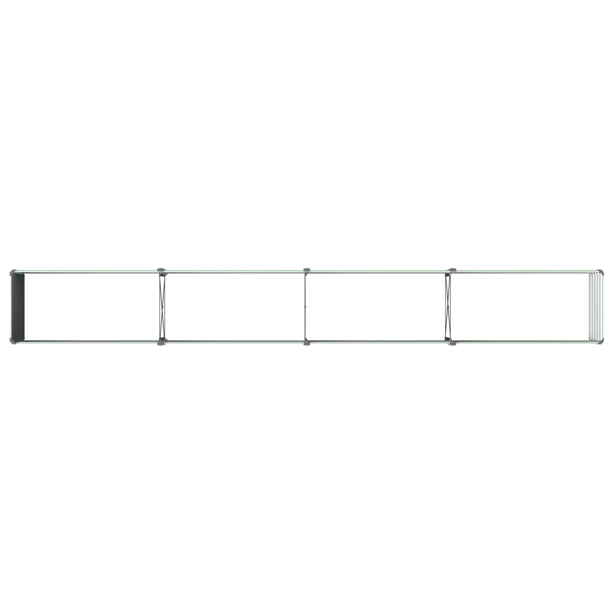 Verhoogd Tuinbed Pastelgroen 320 x 40 x 55 cm koudgewalst staal