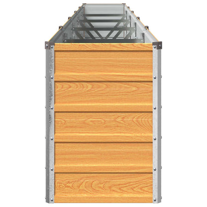Verhoogd Tuinbed Naturel 400 x 40 x 55 cm koudgewalst staal