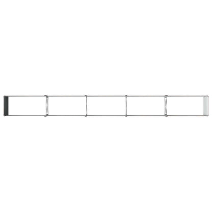 Verhoogd Tuinbed Zwart 400 x 40 x 55 cm koudgewalst staal