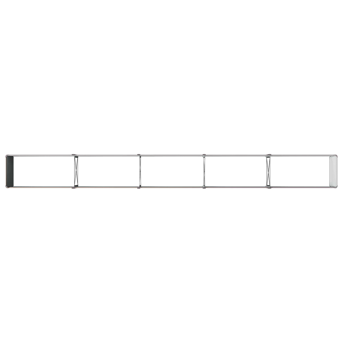 Verhoogd Tuinbed Bruin 400 x 40 x 55 cm koudgewalst staal