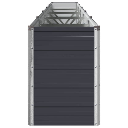 Verhoogd Tuinbed Antracietkleurig 400 x 40 x 55 cm