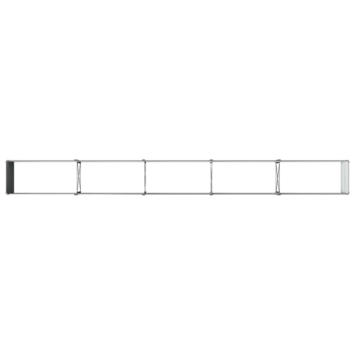 Verhoogd Tuinbed Antracietkleurig 400 x 40 x 55 cm