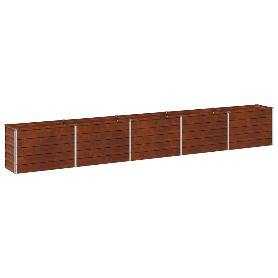 Verhoogd Tuinbed Roestig 400 x 40 x 55 cm corton
