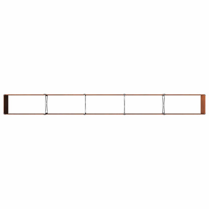 Verhoogd Tuinbed Roestig 400 x 40 x 55 cm corton