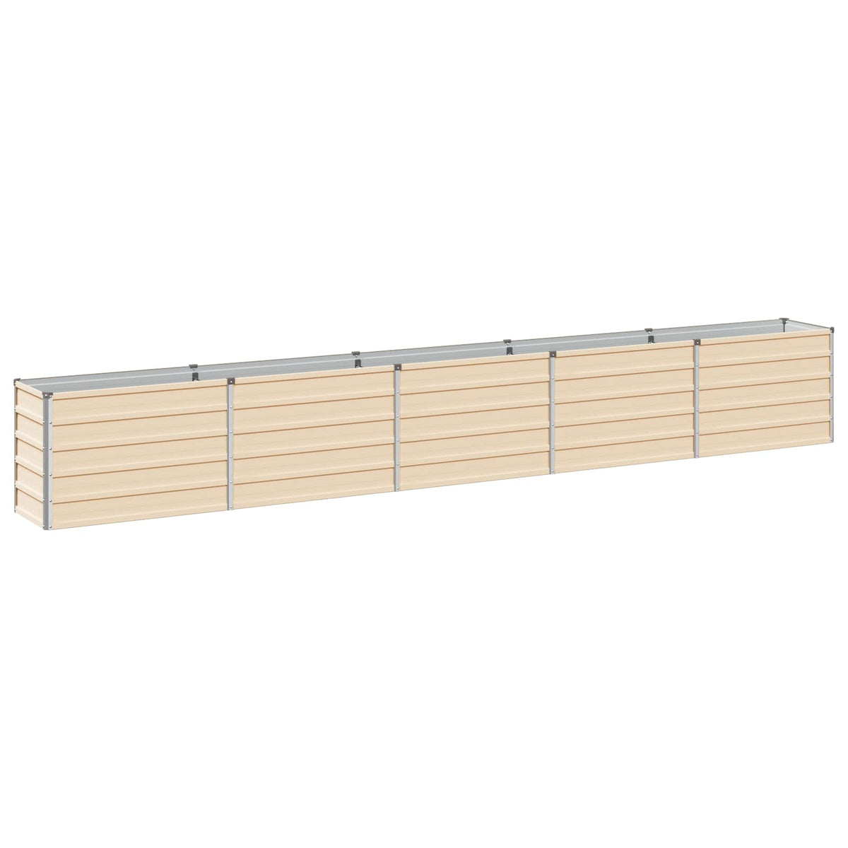 Verhoogd Tuinbed Ivoor 400 x 40 x 55 cm koudgewalst staal