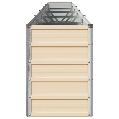 Verhoogd Tuinbed Ivoor 400 x 40 x 55 cm koudgewalst staal