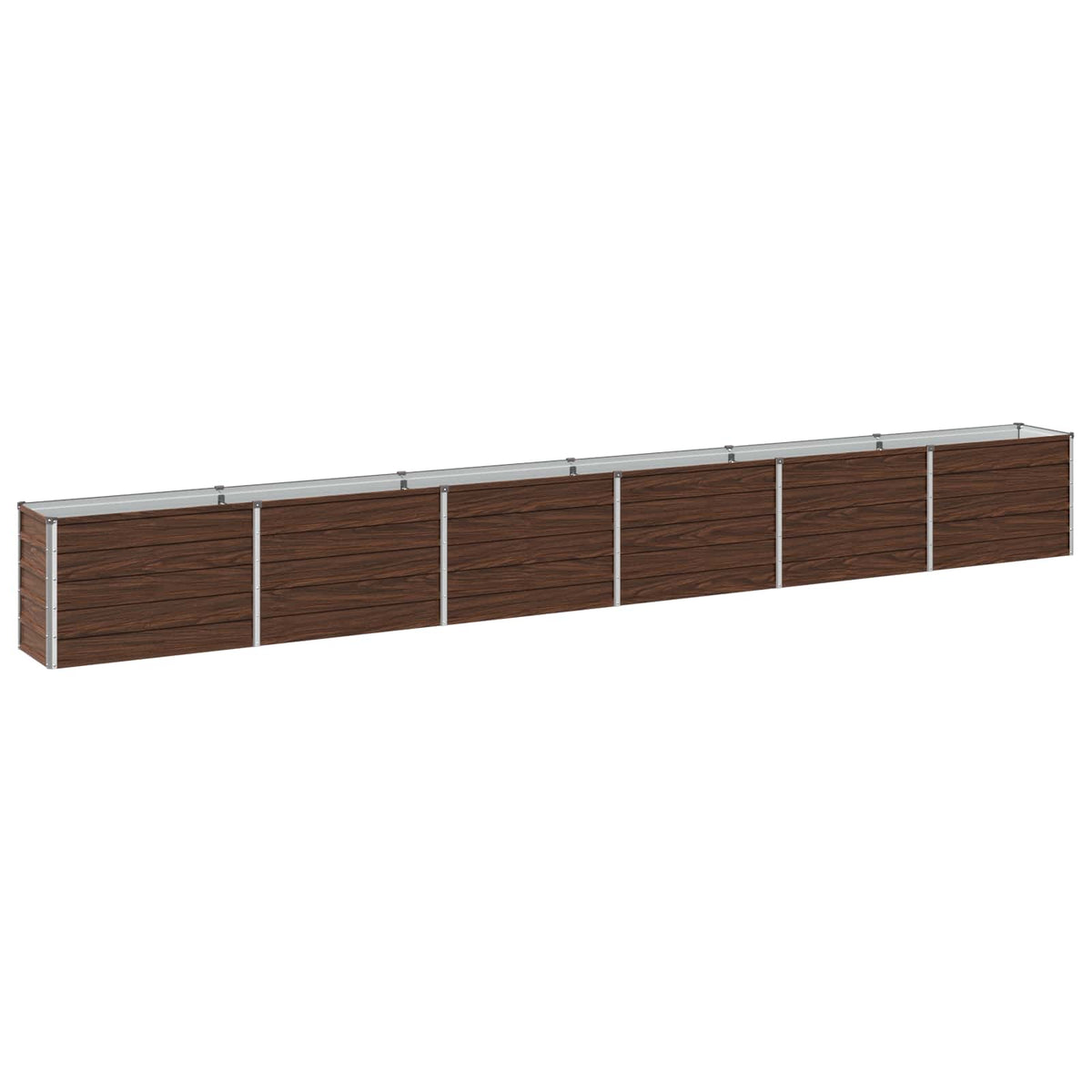 Verhoogd Tuinbed Zwart 480 x 40 x 55 cm koudgewalst staal