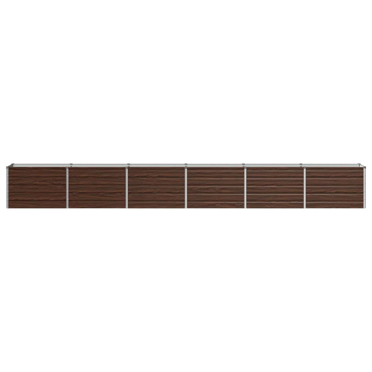 Verhoogd Tuinbed Zwart 480 x 40 x 55 cm koudgewalst staal