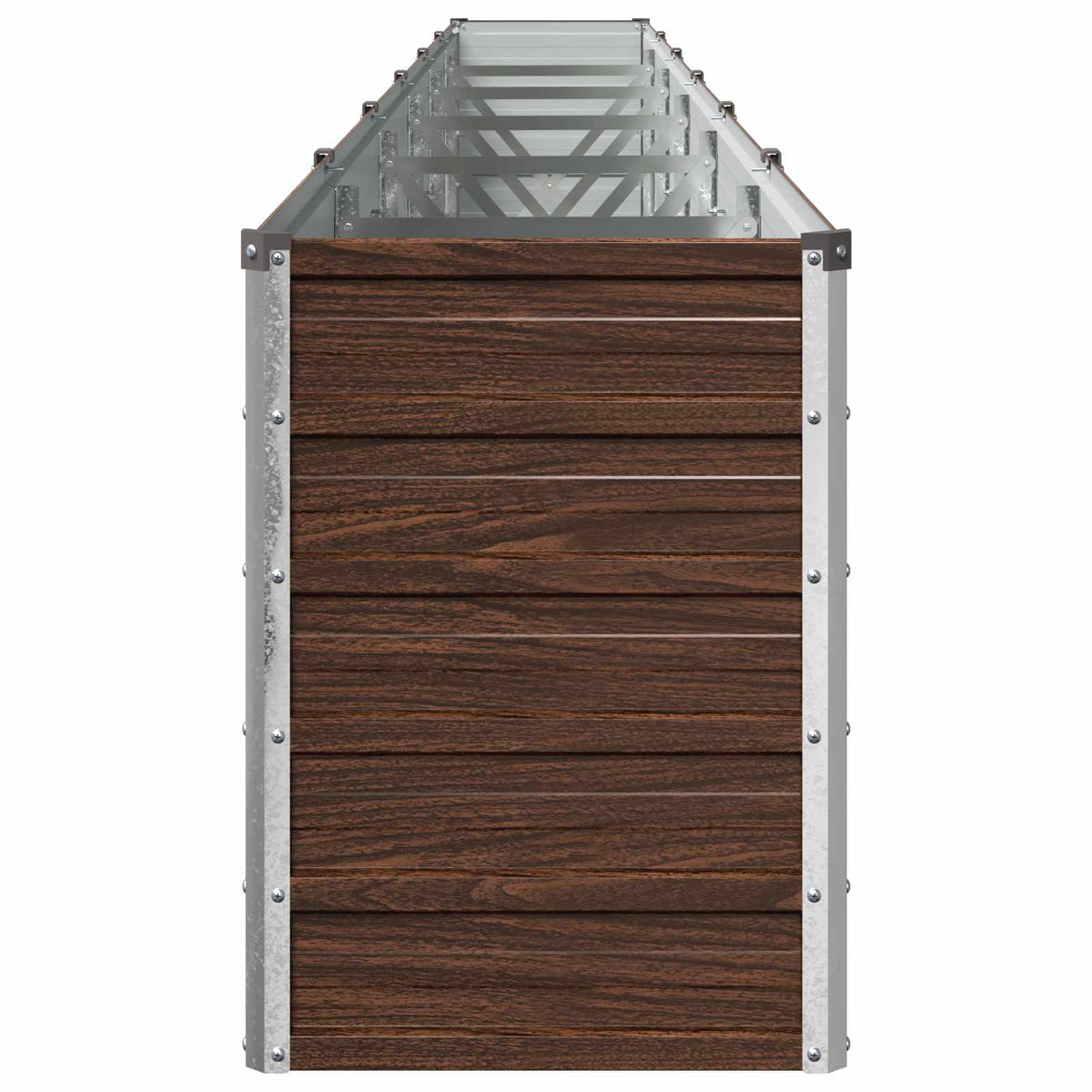 Verhoogd Tuinbed Zwart 480 x 40 x 55 cm koudgewalst staal