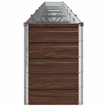 Verhoogd Tuinbed Zwart 480 x 40 x 55 cm koudgewalst staal