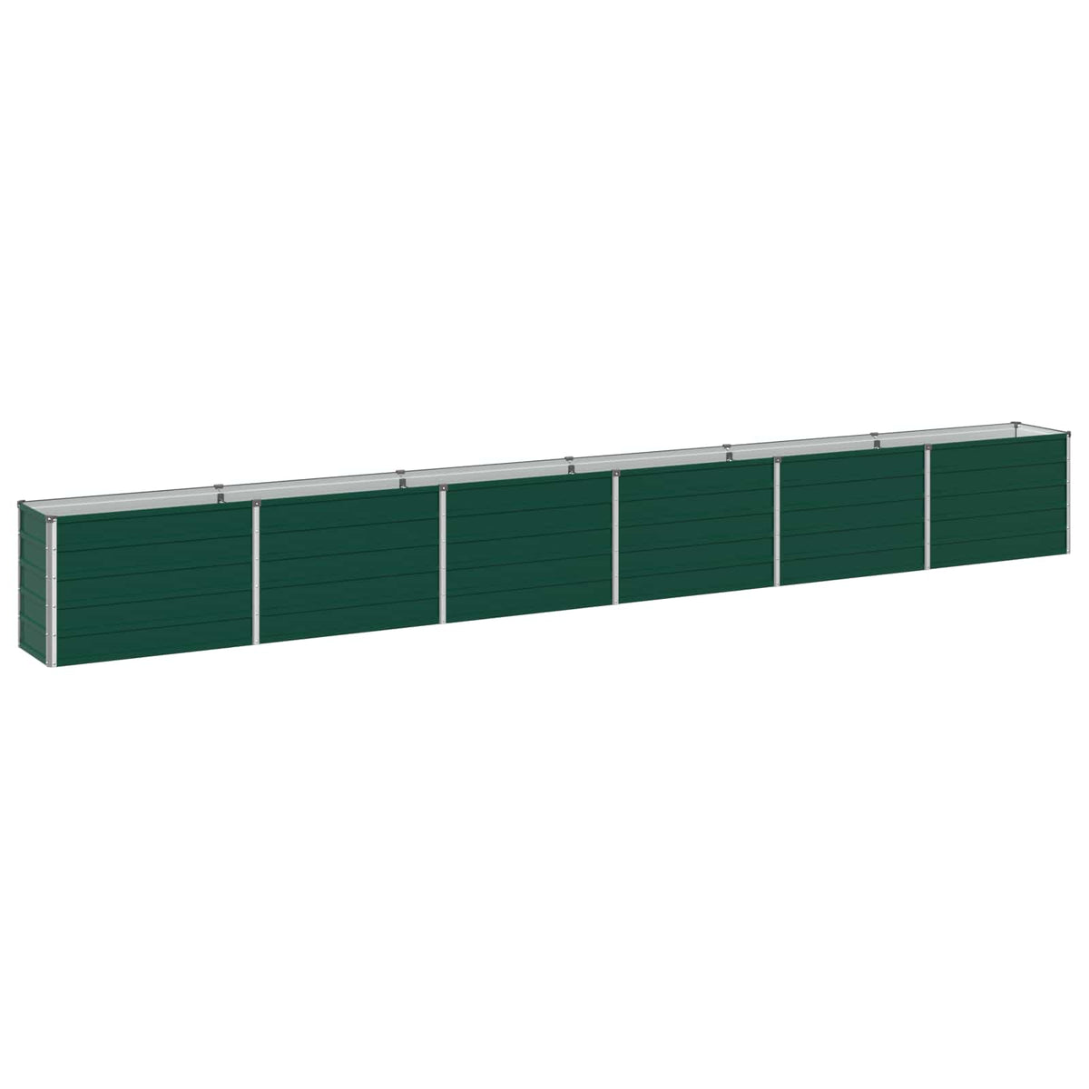 Verhoogd Tuinbed Groen 480 x 40 x 55 cm koudgewalst stalen
