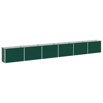 Verhoogd Tuinbed Groen 480 x 40 x 55 cm koudgewalst stalen