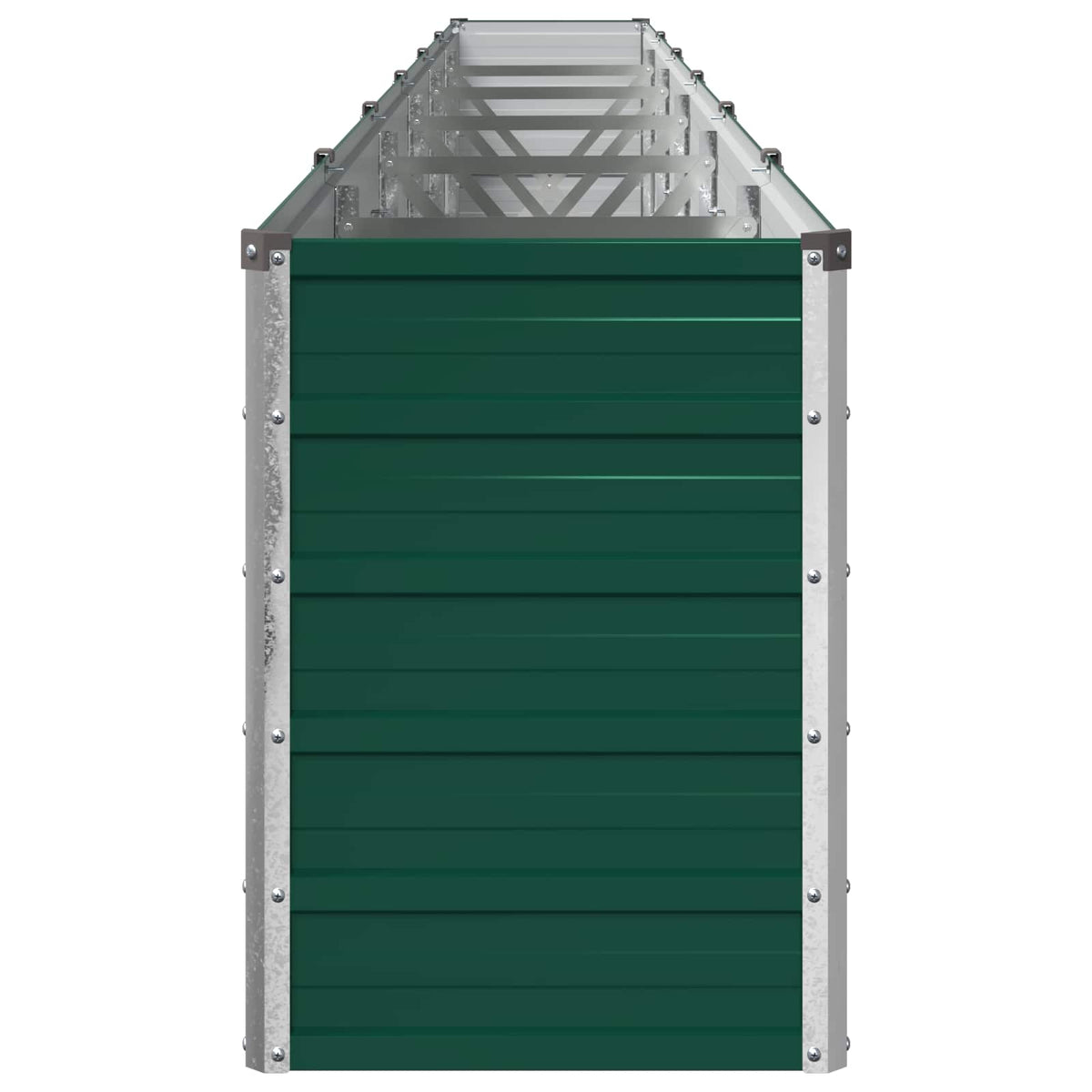 Verhoogd Tuinbed Groen 480 x 40 x 55 cm koudgewalst stalen