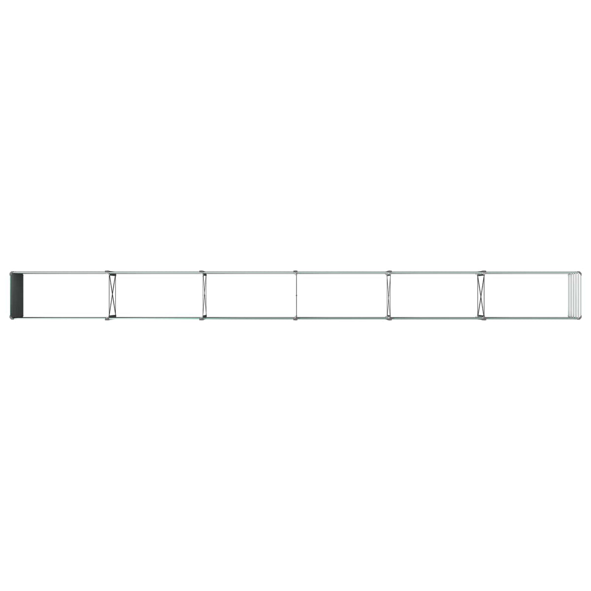 Verhoogd Tuinbed Groen 480 x 40 x 55 cm koudgewalst stalen