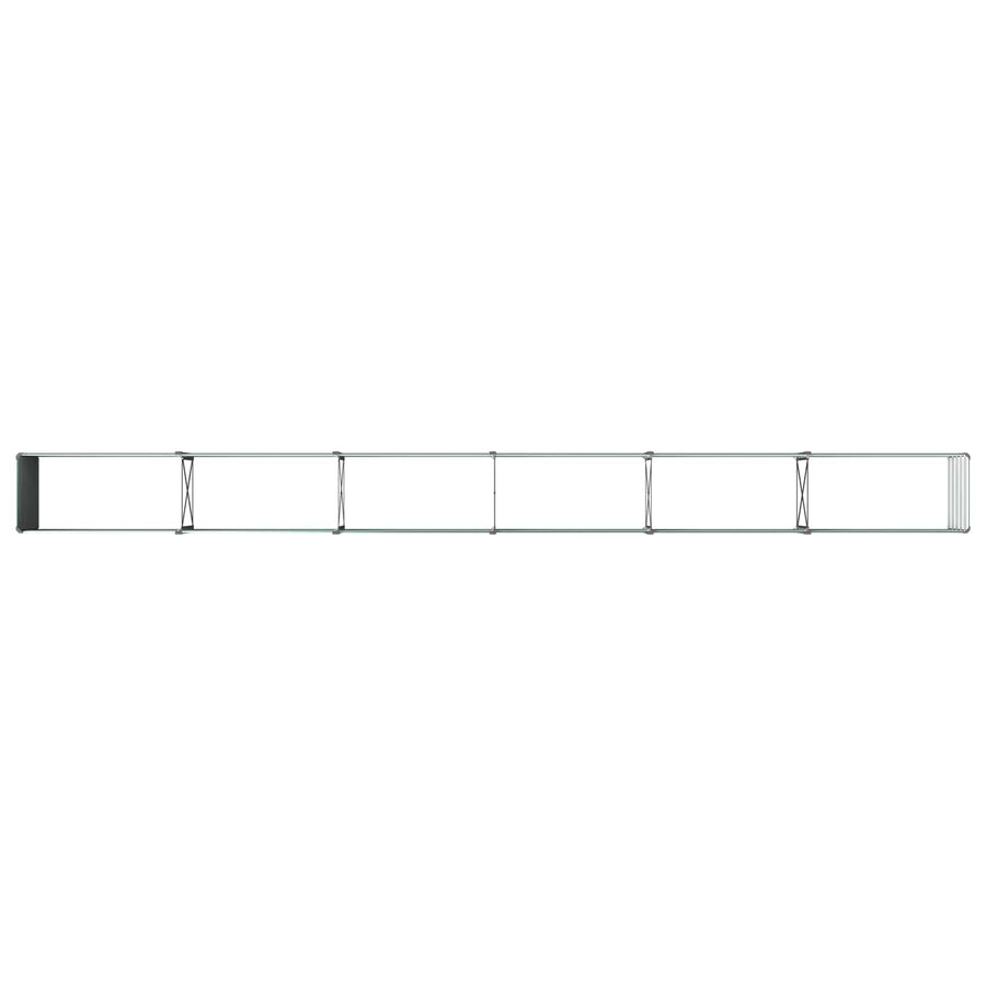 Verhoogd Tuinbed Groen 480 x 40 x 55 cm koudgewalst stalen