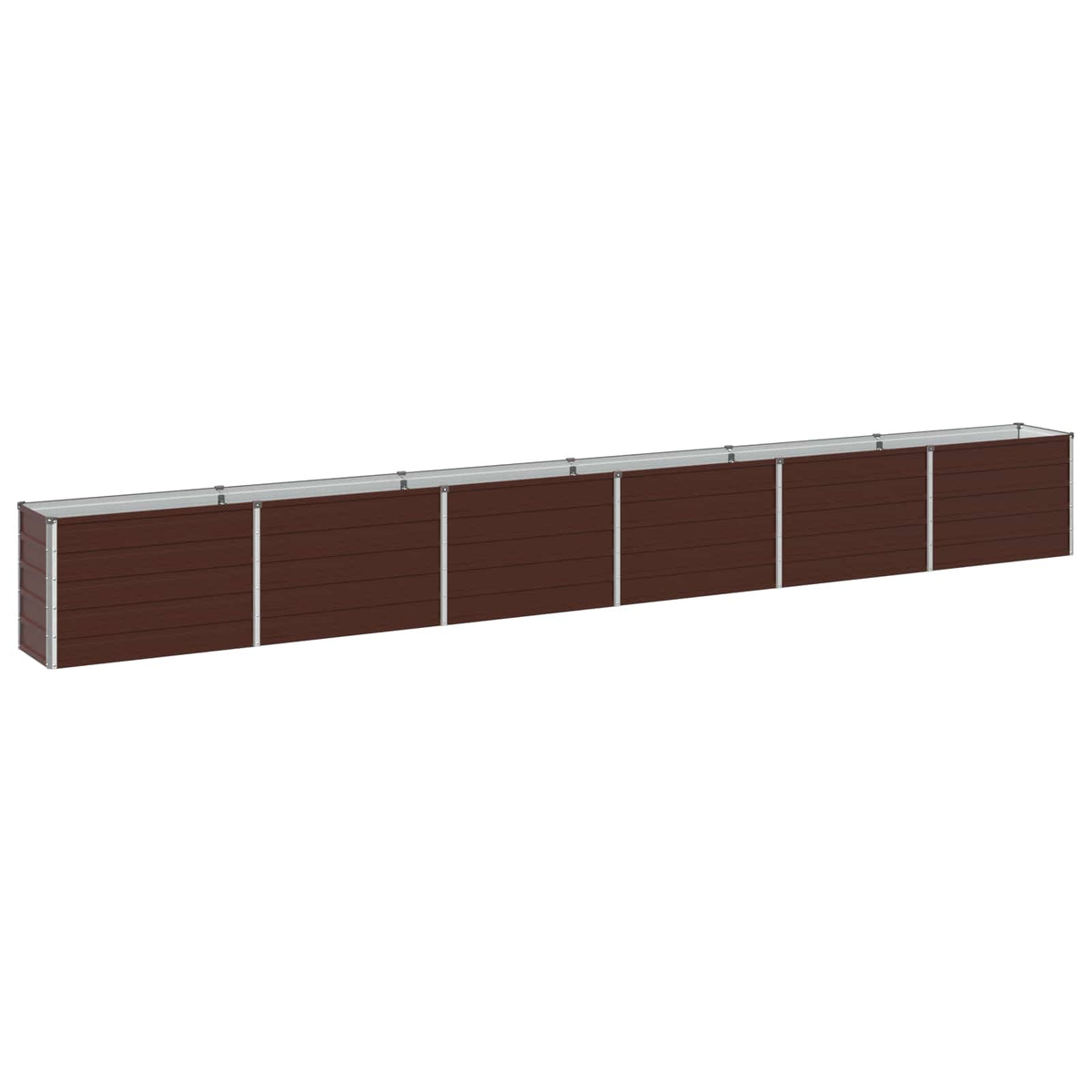 Verhoogd Tuinbed Bruin 480 x 40 x 55 cm koudgewalst staal