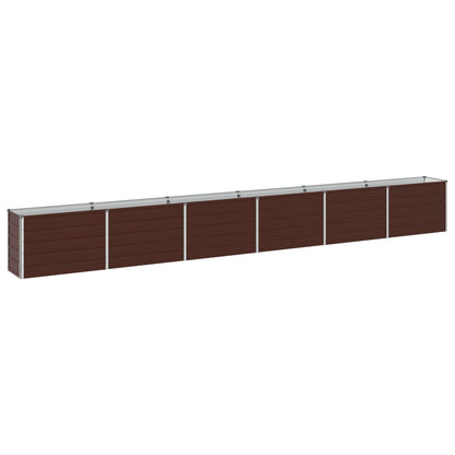 Verhoogd Tuinbed Bruin 480 x 40 x 55 cm koudgewalst staal
