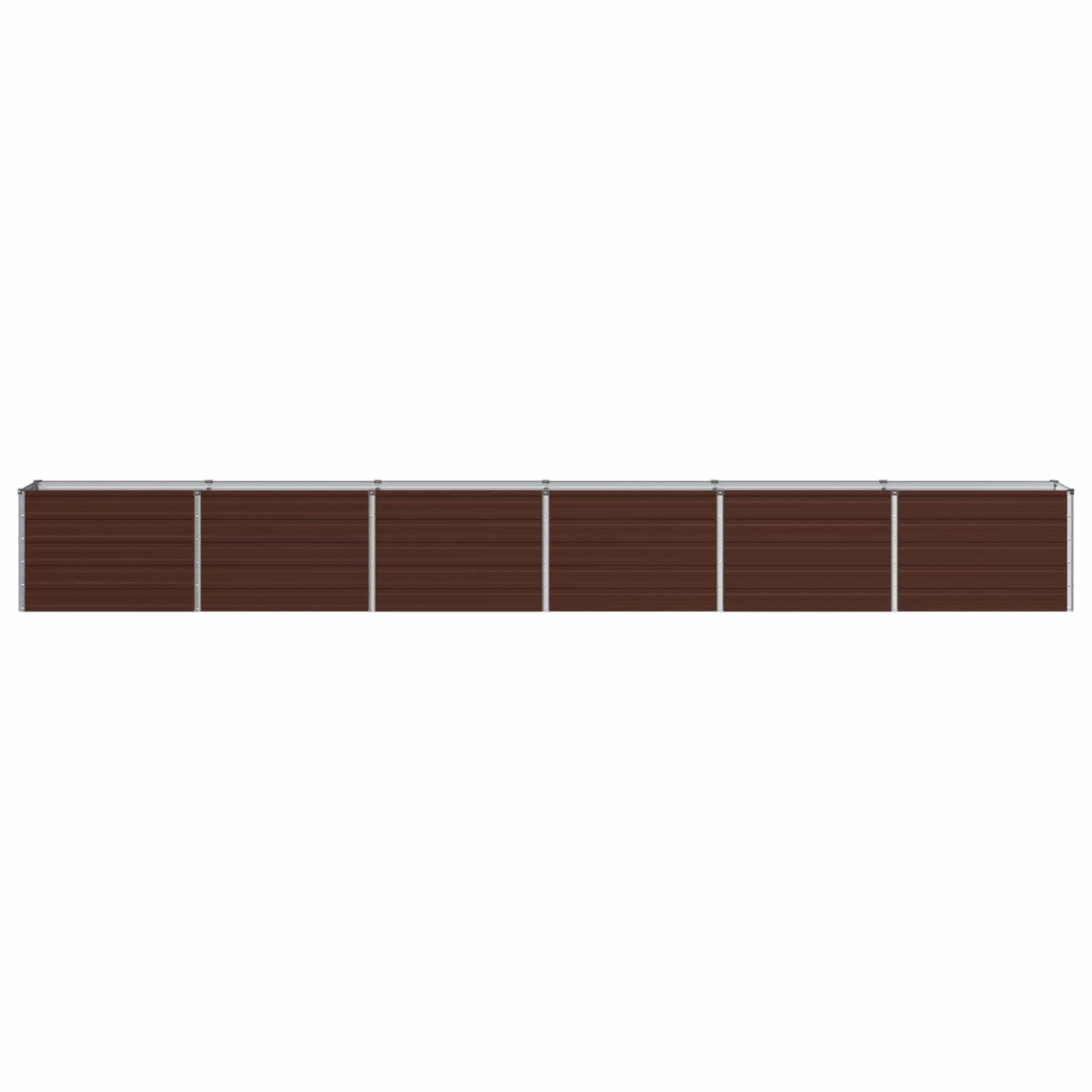 Verhoogd Tuinbed Bruin 480 x 40 x 55 cm koudgewalst staal