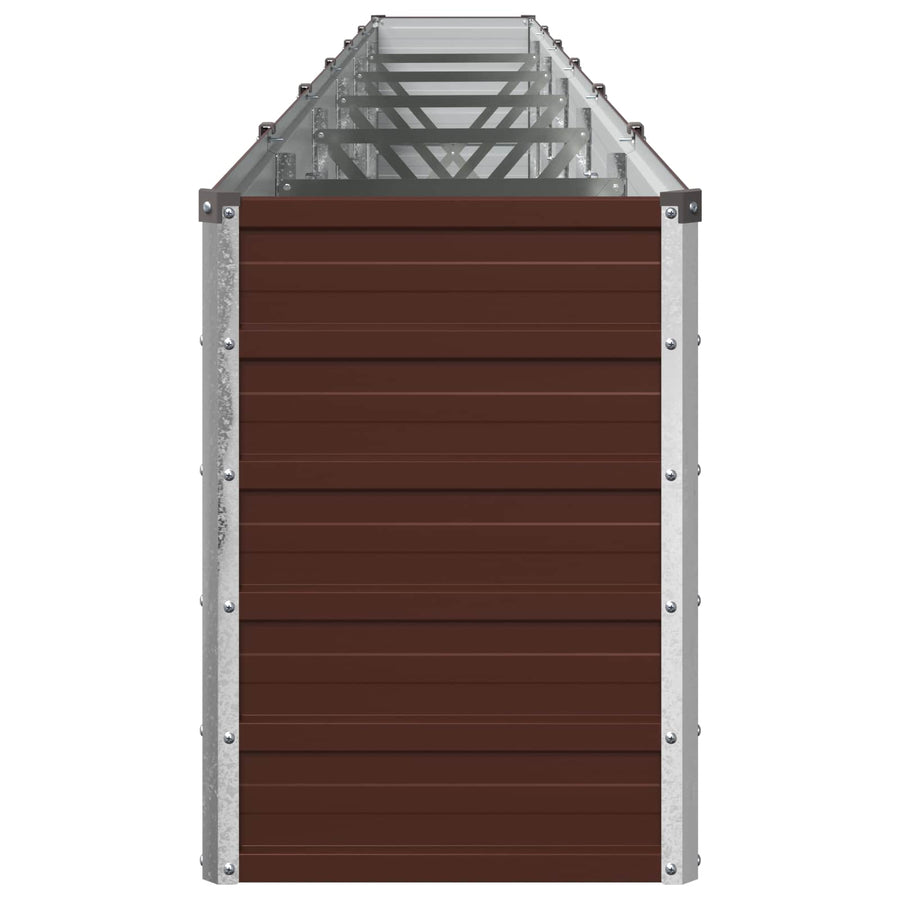 Verhoogd Tuinbed Bruin 480 x 40 x 55 cm koudgewalst staal