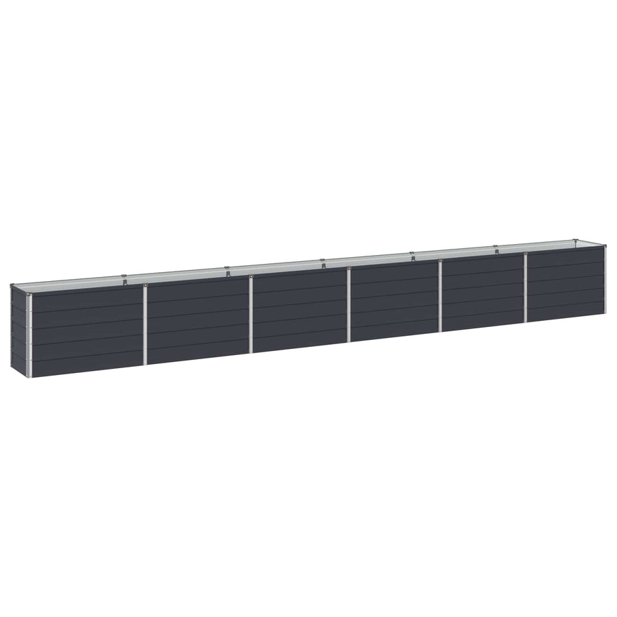 Verhoogd Tuinbed Antracietkleurig 480 x 40 x 55 cm