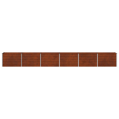 Verhoogd Tuinbed Roestig 480 x 40 x 55 cm corton