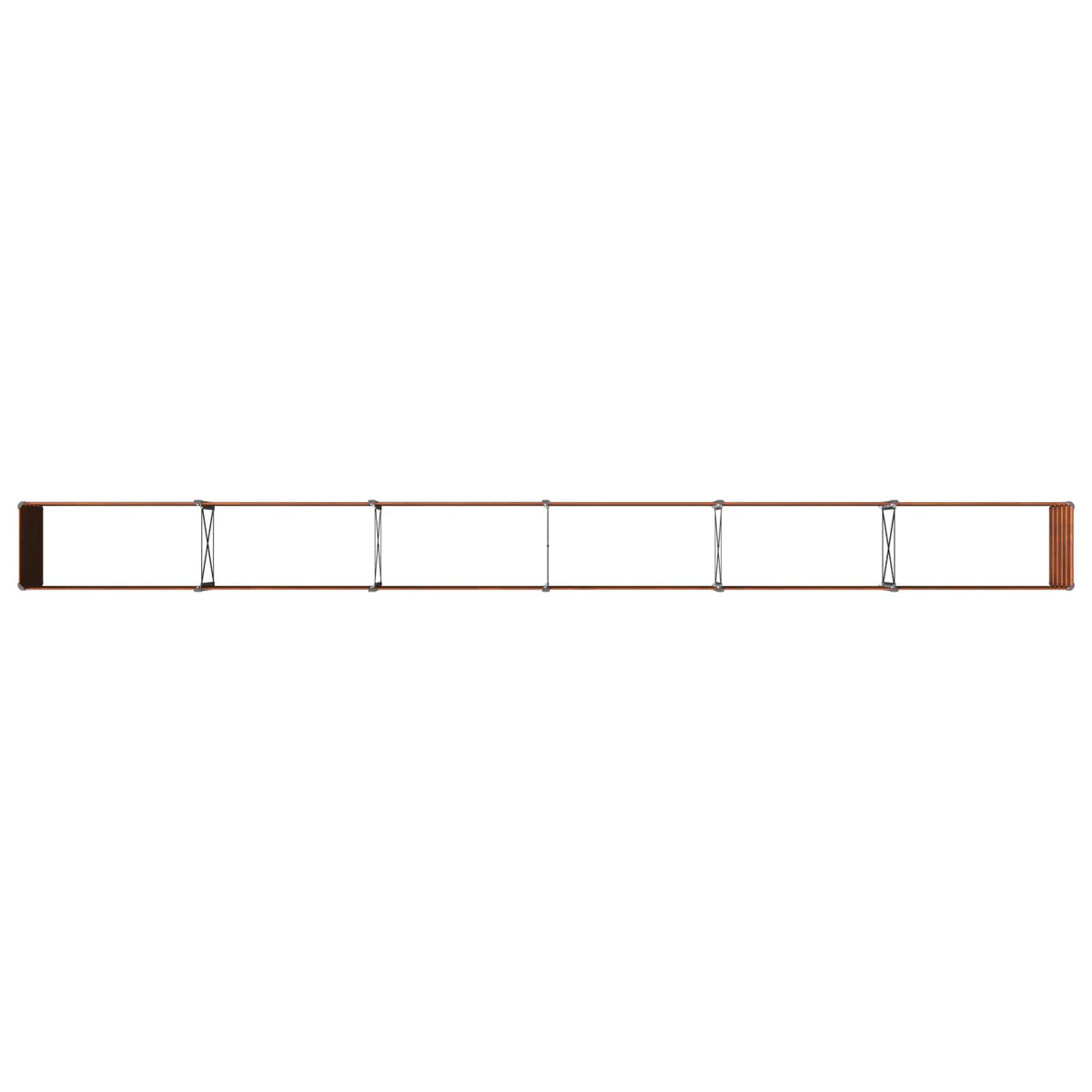 Verhoogd Tuinbed Roestig 480 x 40 x 55 cm corton